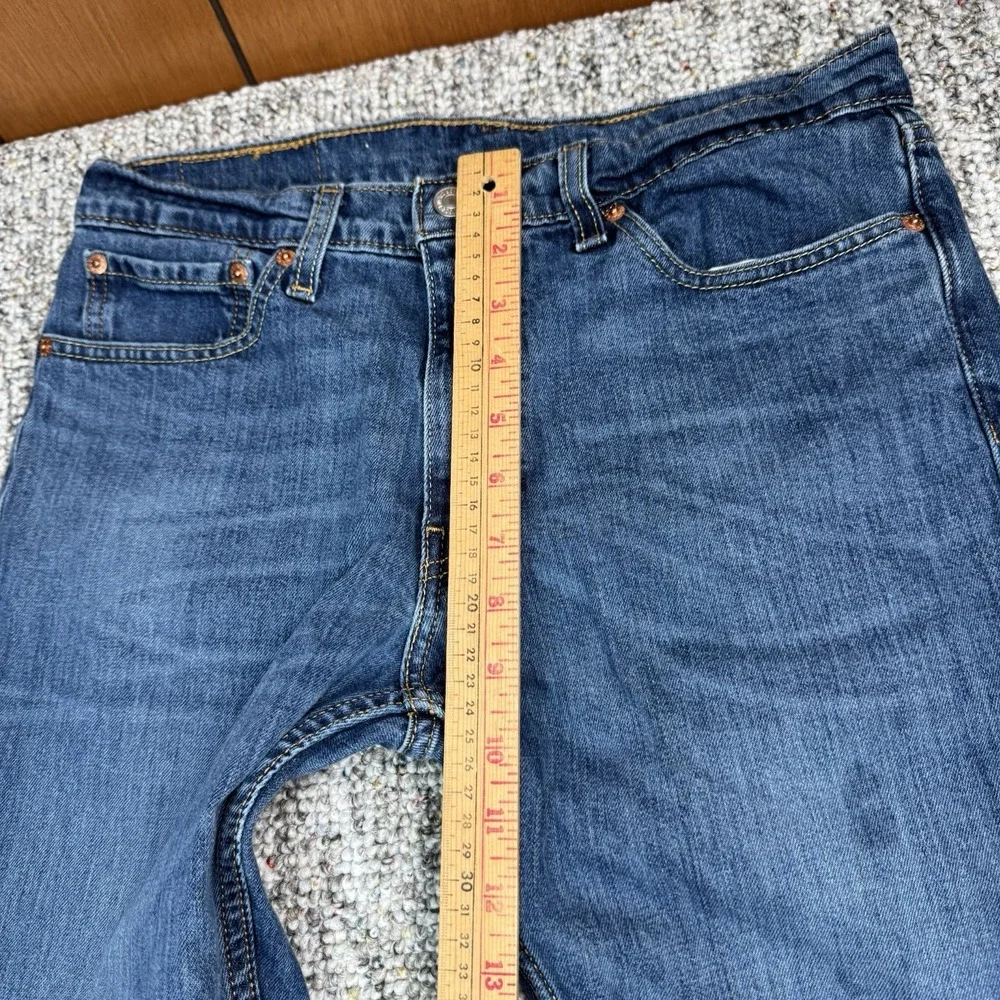 Levi's 511 Jeans Mens 32x32 Fits 31x30 Straight Leg Blue Denim Workwear